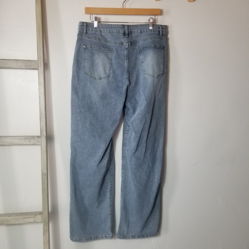 NOVA BLUE WOMEN'S JEANS SIZE 2XL 34 - Picture 2 of 13